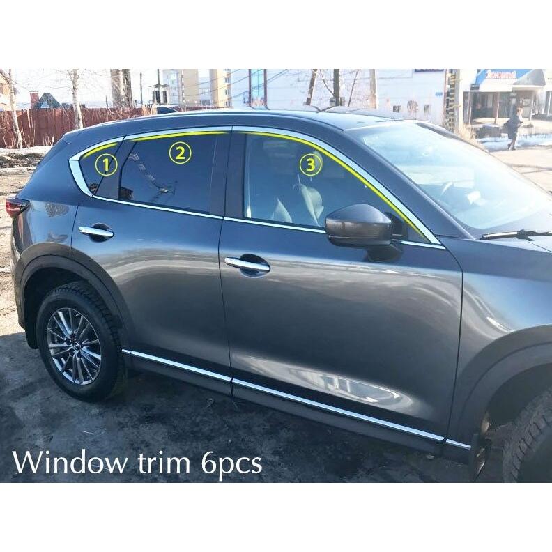 ウィンドウトリム ガーニッシュ マツダCX-5 CX5 2017 2018 2019 2020
