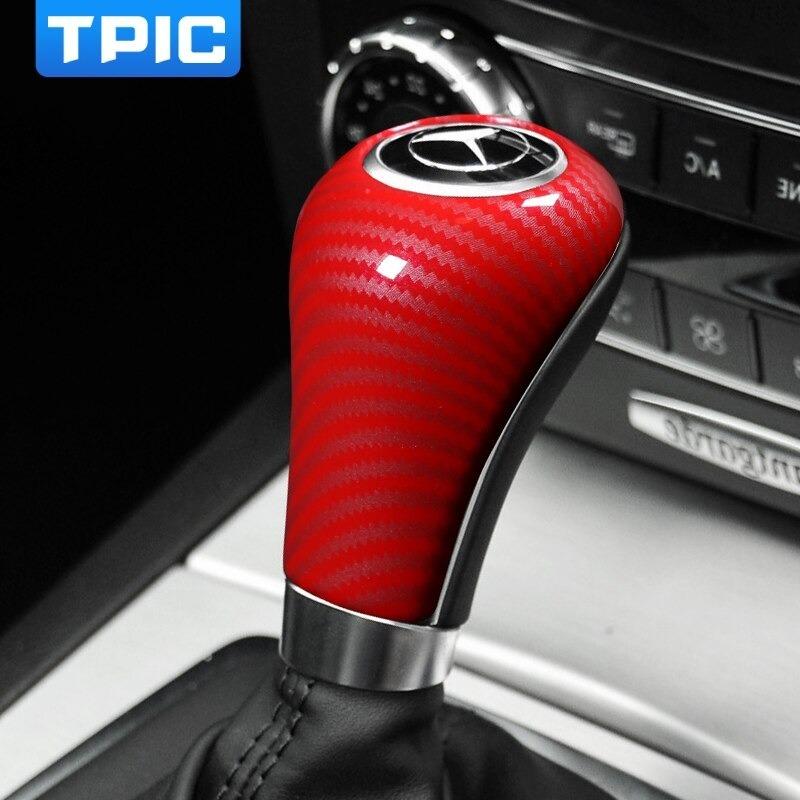 シフトノブ カバー メルセデス ベンツ カーボン ドレスアップ W204