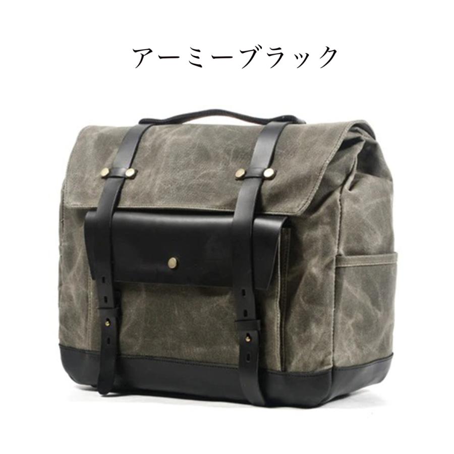 ショルダーバッグ サドルレザー ブラック バイカー メンズ 本革 ショルダーバッグ ウエストバッグ 2WAY レザー／牛革