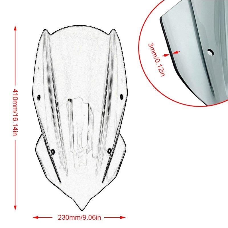 ZERO GRAVITY Z2 フロントウィンドシールド、 Zero Gravity Windscreen