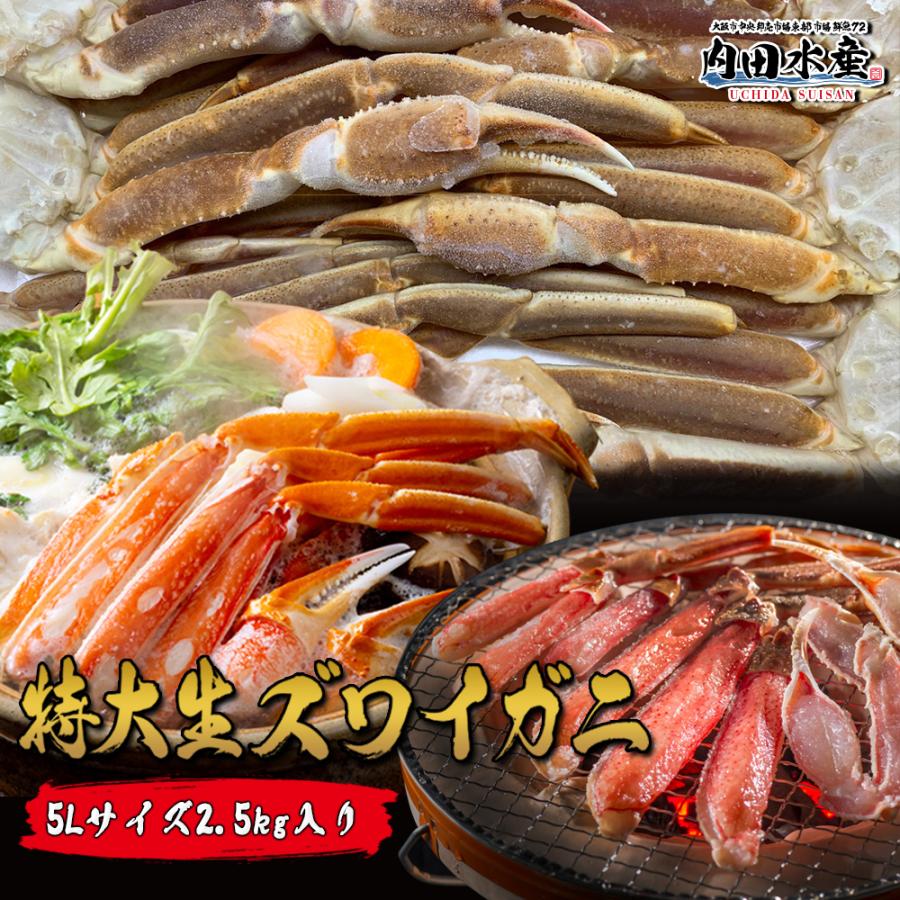 驚きの値段で 送料無料 特大生ずわいがに2 5kg 6肩入り ズワイガニ ずわいがに かに カニ カニ足 カニ脚 カニ鍋 5l 2 5kg ギフト 市場 母の日 父の日 Wantannas Go Id