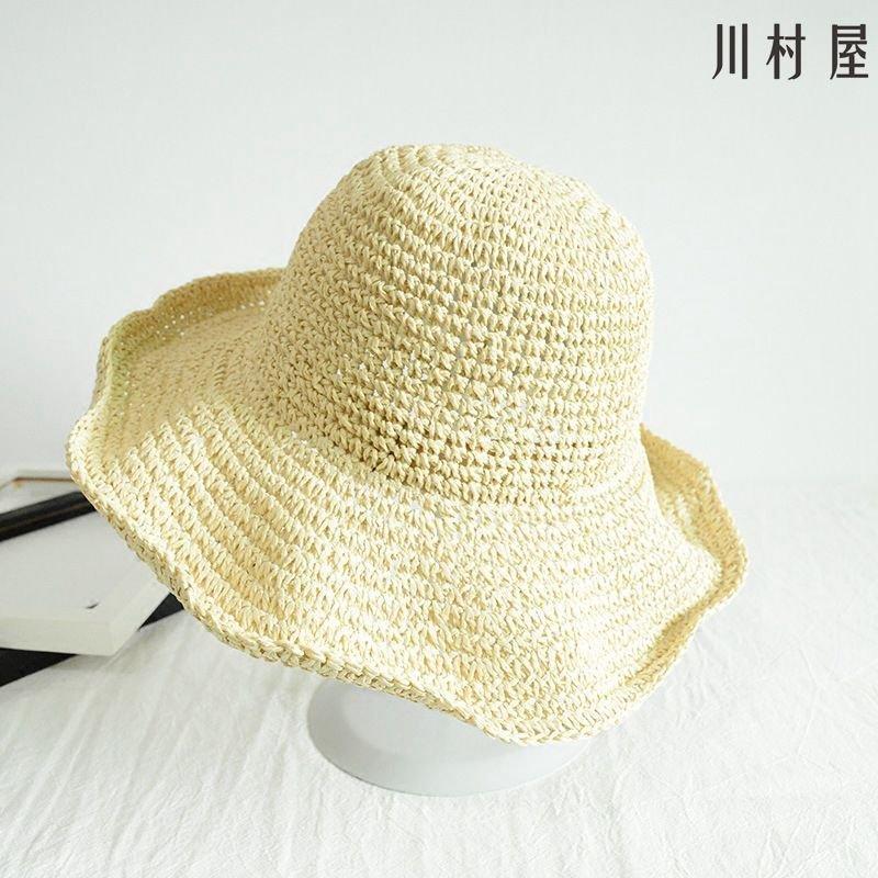 ストローハット 麦わら帽子 Uvカット帽子 おしゃれ ギフト レディース 帽子 折りたたみ 紫外線カット 国産品 紫外線カット