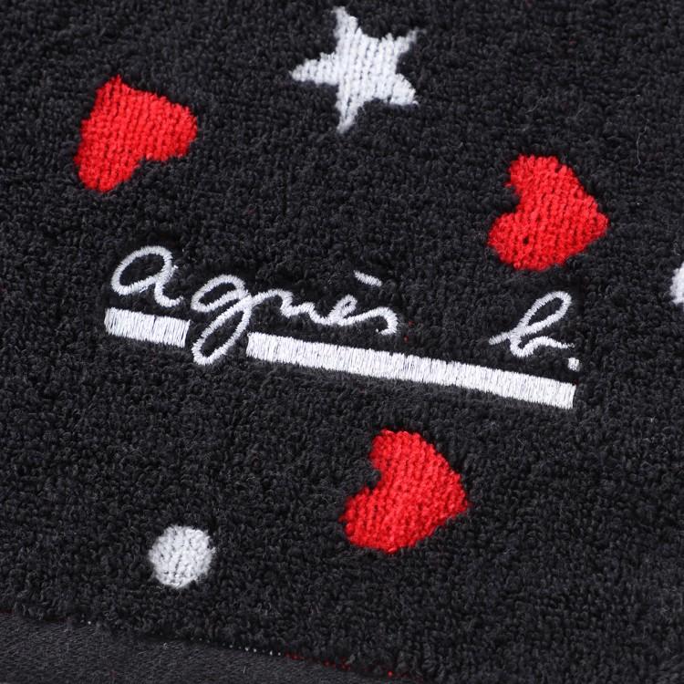 agnes b. アニエスベー abシュシュ バスタオル 約60×120cm 綿100