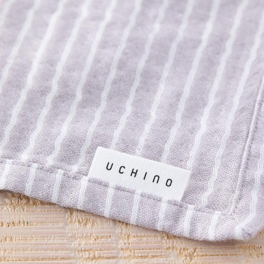 UCHINO SALE マシュマロガーゼボーダースロー ブランケット 大判