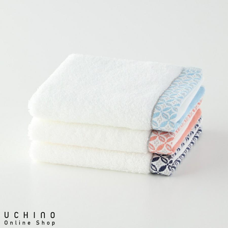 UCHINO 【UCHINO公式店】ウチノ 和COMON「花七宝」 ゲストタオル｜約34