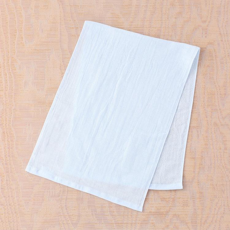 UCHINO おぼろガーゼ&パイル 浴用タオル 約32×90cm タオル おぼろ