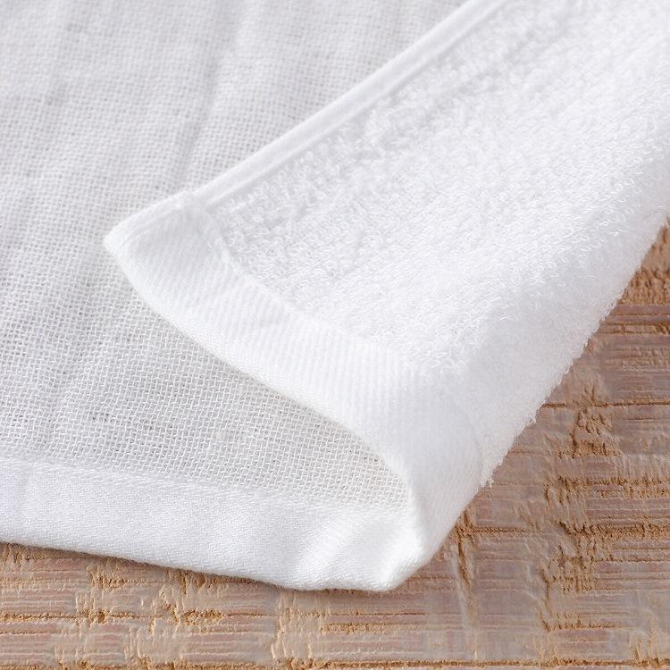 UCHINO おぼろガーゼ&パイル 浴用タオル 約32×90cm タオル おぼろ