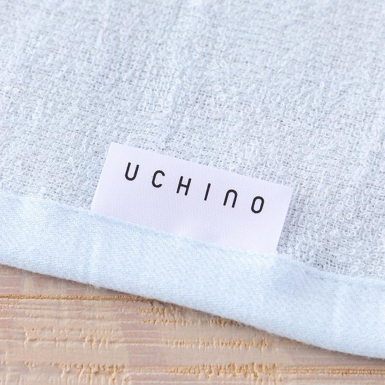 UCHINO おぼろガーゼ&パイル 浴用タオル 約32×90cm タオル おぼろ