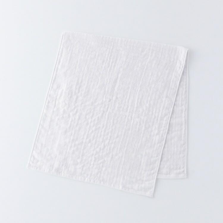 UCHINO マシュマロパフガーゼカラー フェイスタオル 約35×85cm ガーゼ