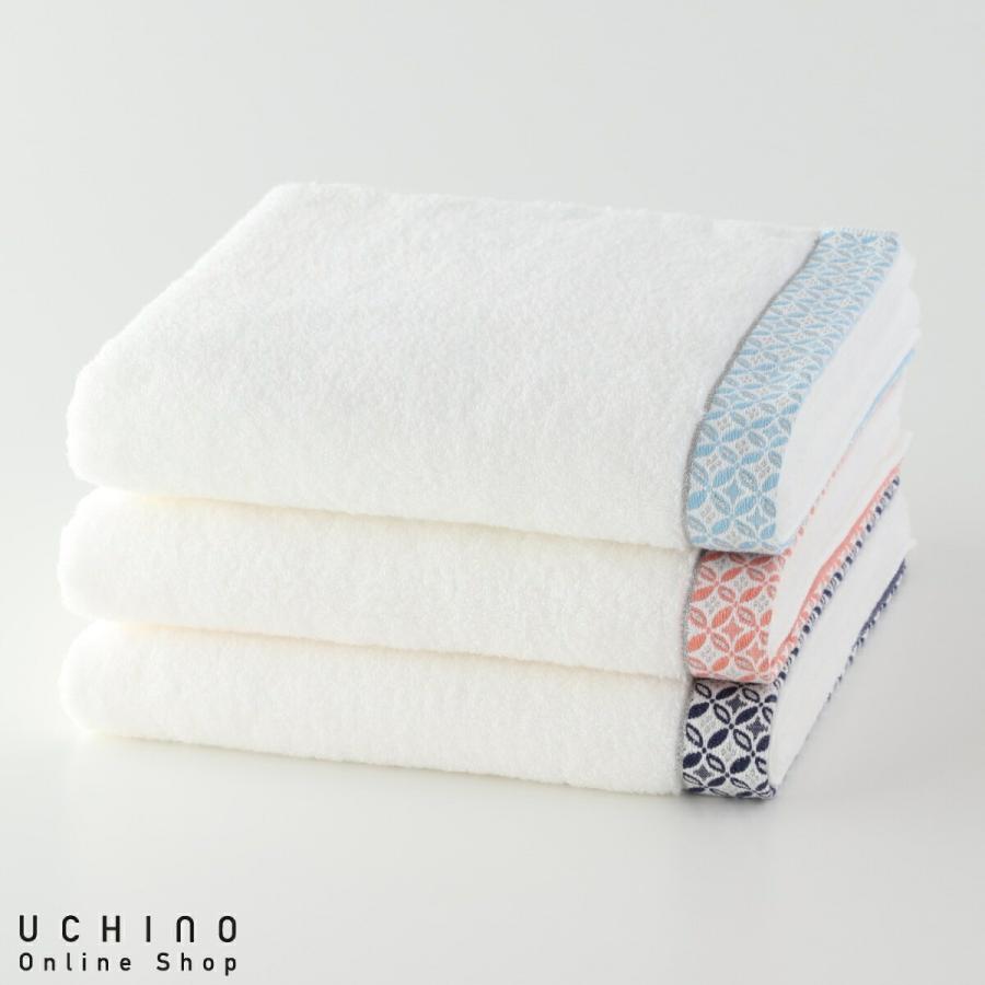 UCHINO 【UCHINO公式店】ウチノ 和COMON「花七宝」 バスタオル｜約60