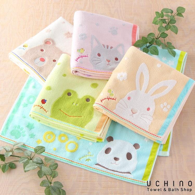 新作からsaleアイテム等お得な商品満載 Uchino もちぷに バスタオル 約60 1cm ローヤルクレスト Royal Crest かわいい 動物 キッズ ウチノタオル 可愛い 子供用 ベビー