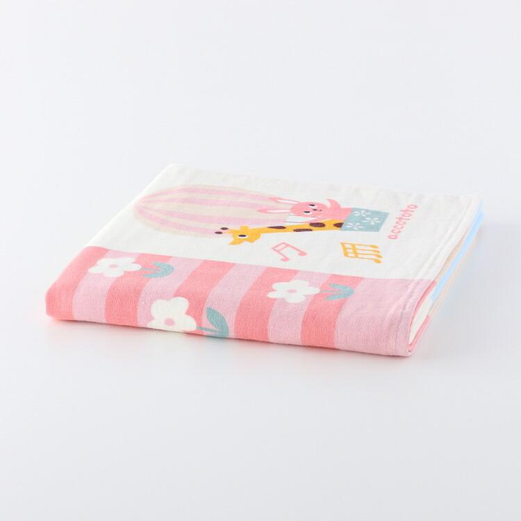 SALE accototo アッコトト のりものパッチワークバスタオル 約70×130cm