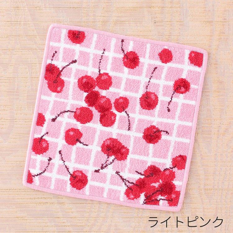 UCHINO UCHINO art シュエット ハンカチ フルーツ カクテル クリスマス