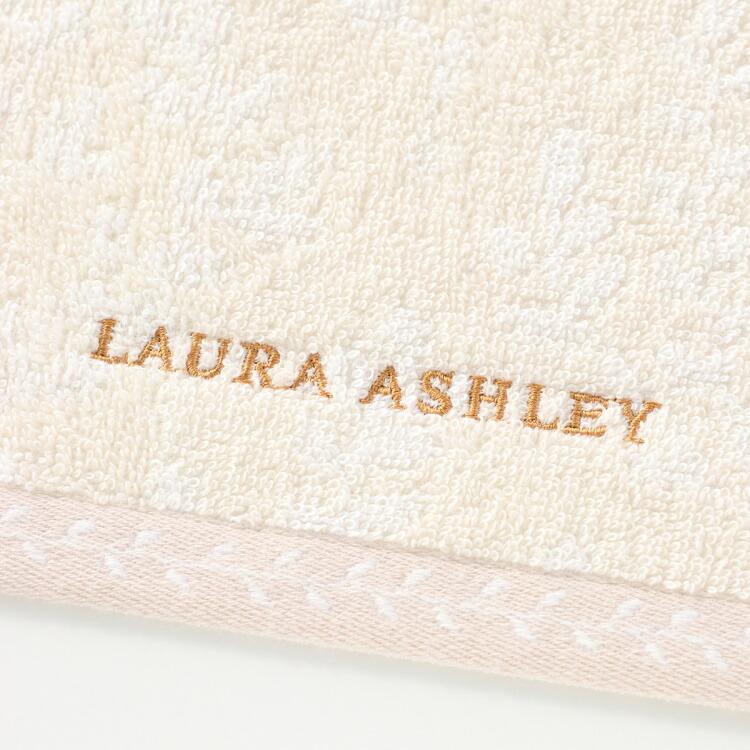 LAURA ASHLEY（ローラアシュレイ） グレースフルGフェイスタオル 花柄