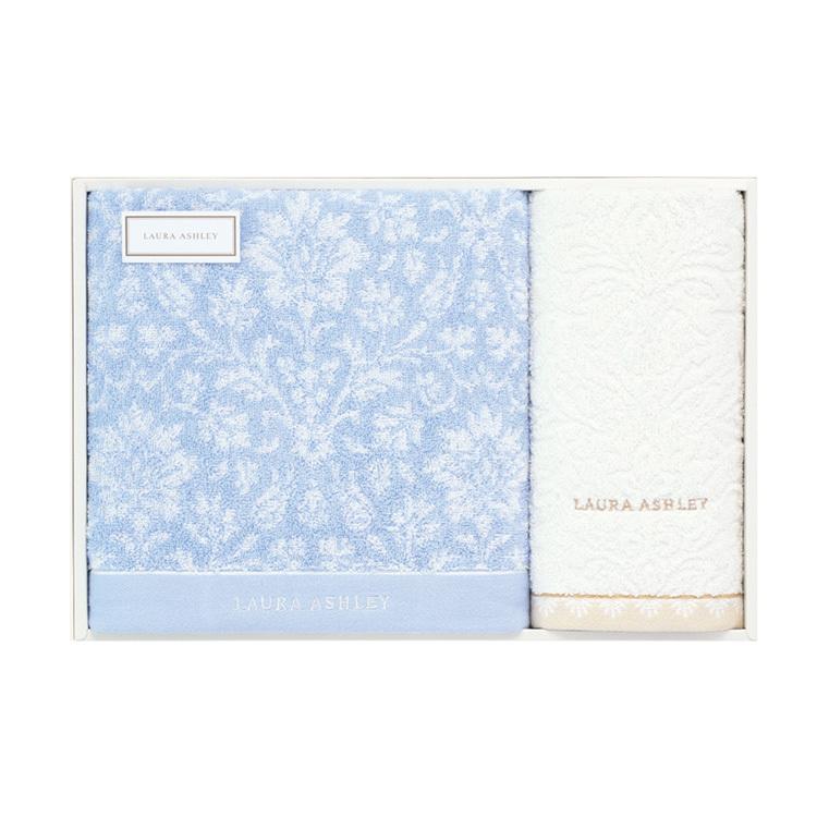 LAURA ASHLEY（ローラアシュレイ） 箱入りギフト アヌシーG タオル