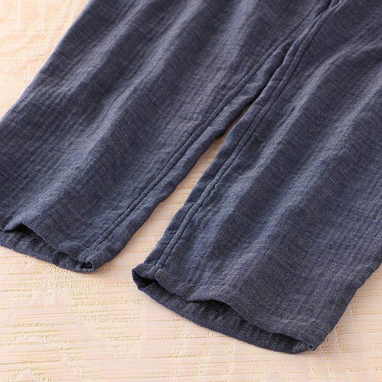 uchino ズボン UCHINO SALE マシュマロガーゼ シャンブレー メンズ パンツ ズボン