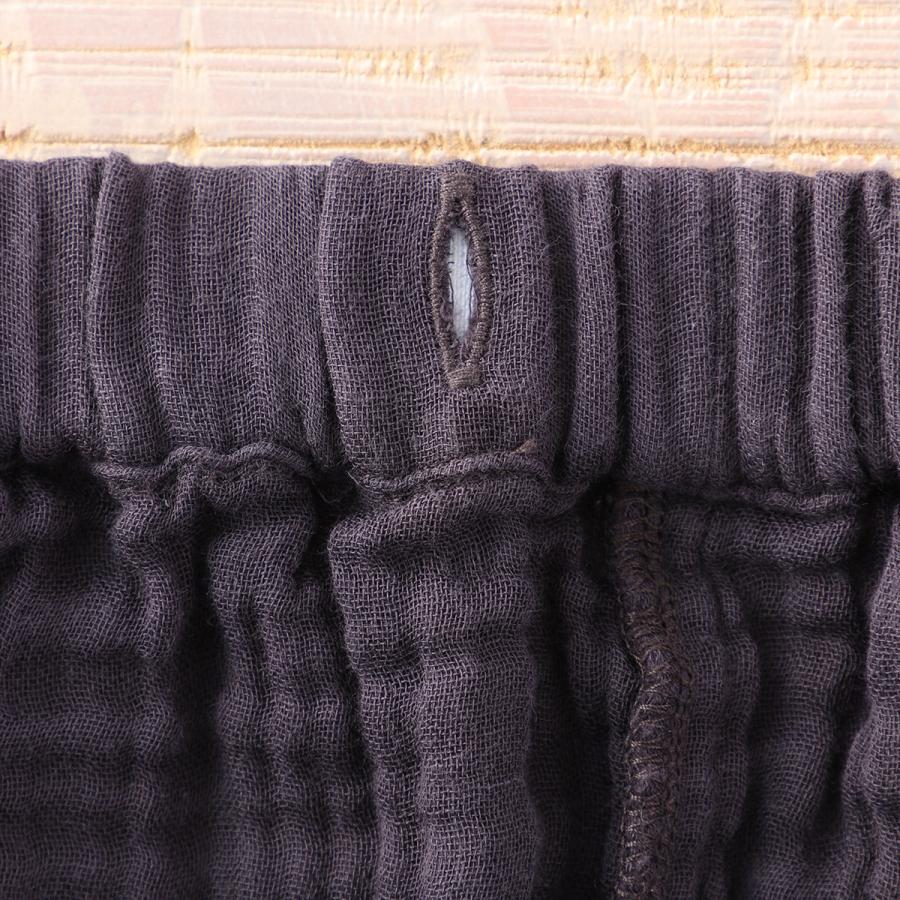 UCHINO ウチノ クレープガーゼ メンズ ハーフパンツN メンズパンツ 綿