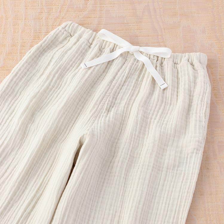 UCHINO (SALE)UCHINO ウチノ クレープガーゼ レディース フレアパンツ