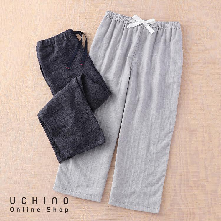 UCHINO (SALE)UCHINO ウチノ マシュマロガーゼ シャンブレー メンズ