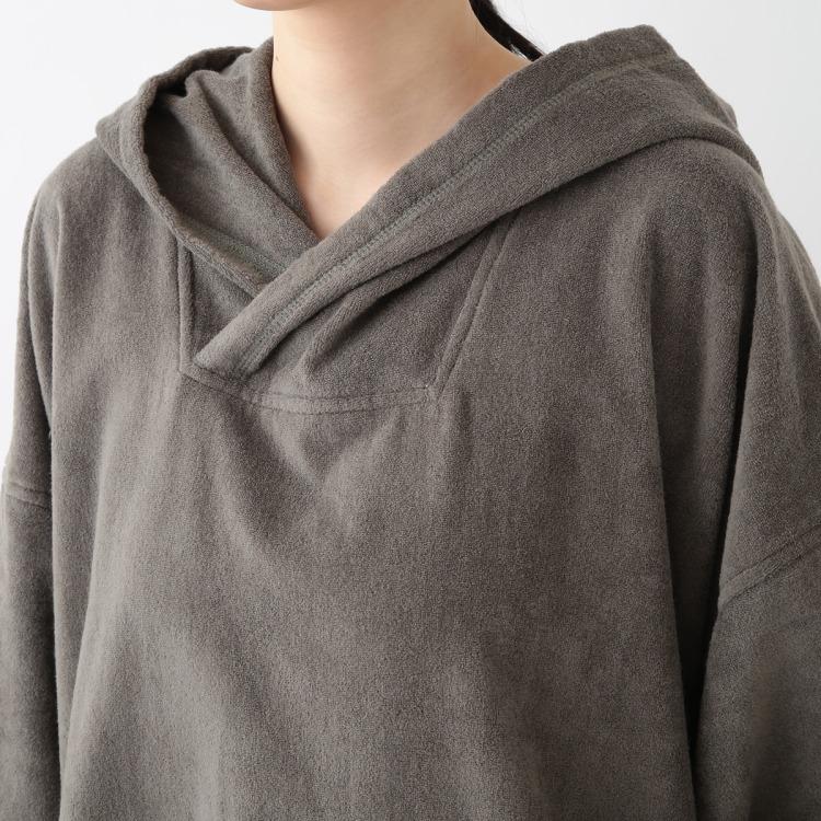 UCHINO エアリータッチ ポケット付サウナポンチョ サウナ 男女兼用