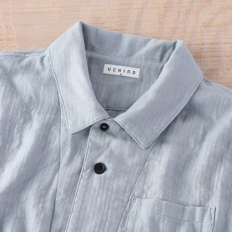 公式 UCHINO New ママシュマロガーゼベーシックメンズパジャマ 紳士用 公式 UCHINO New ママシュマロガーゼベーシックメンズパジャマ 紳士用