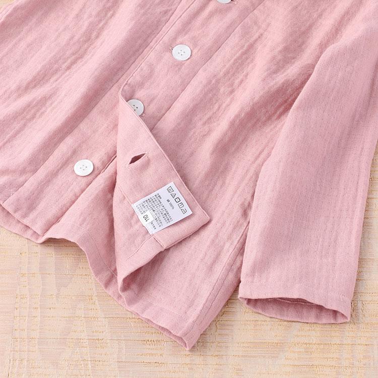 SALE UCHINO マシュマロガーゼ ベーシックキッズパジャマ マシュマロベーシックパジャマ 家族ペアパジャマ ガーゼ生地 保温性 ウチノ ウチノタオルの画像