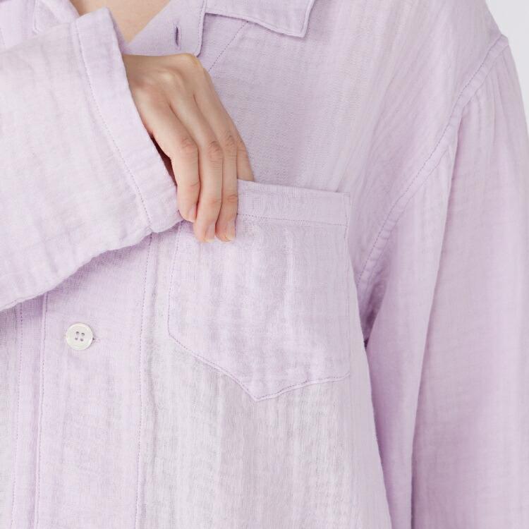 【UCHINO公式店】 リカバリーシリーズ IFMC.ガーゼパジャマ ユニセックス ｜ イフミック 血行促進 快眠 ウチノ 送料無料 爆買の画像