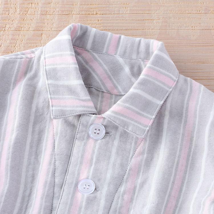 UCHINO SALE マシュマロガーゼ マルチストライプ キッズ パジャマ