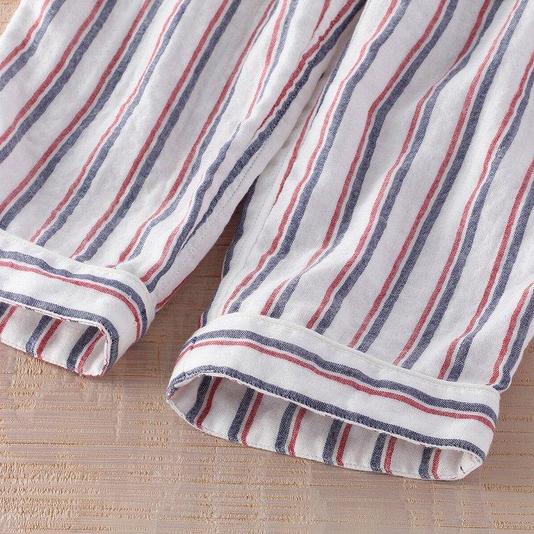 UCHINO SALE UCHINO マシュマロガーゼ トリコストライプ キッズ