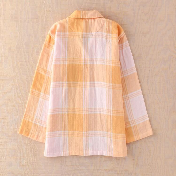 UCHINO (SALE)UCHINO マシュマロガーゼ マドラスチェック レディース