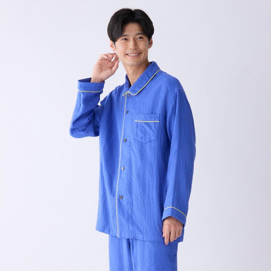UCHINO パジャマ メンズ ガーゼパジャマ マシュマロガーゼ UCHINO パジャマ メンズ ガーゼパジャマ マシュマロガーゼ