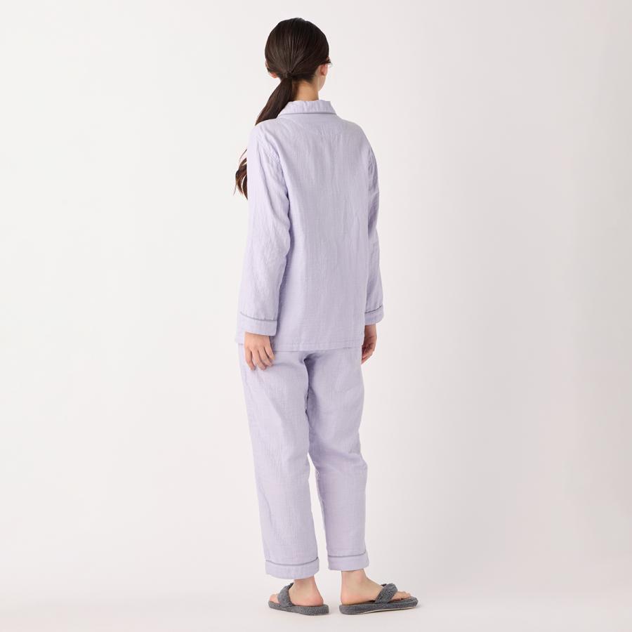 UCHINO ガーゼパジャマ レディース 長袖 秋冬 | マシュマロガーゼ
