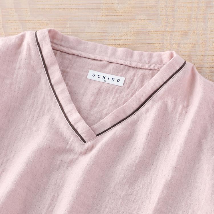 UCHINO (SALE)パジャマ レディース ルームウェア マシュマロガーゼ