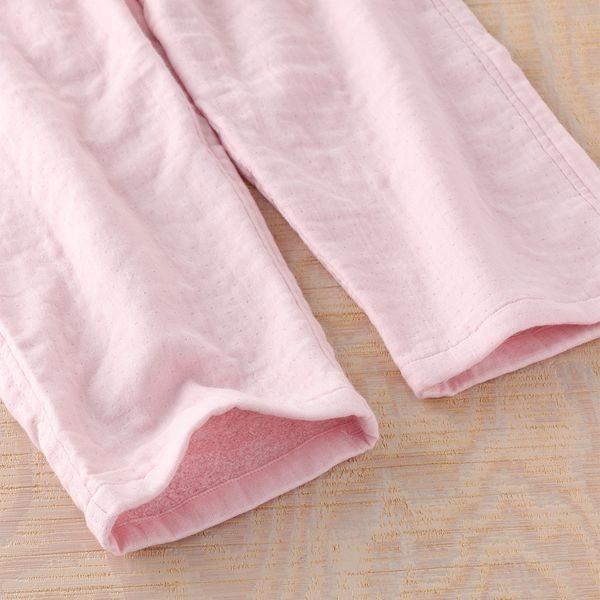 UCHINO パジャマ レディース マシュマロガーゼ&パイル 長袖 綿 UCHINO パジャマ レディース マシュマロガーゼ&パイル 長袖 綿