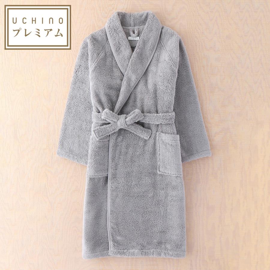 バスローブ レディース メンズ UCHINO しあわせローブ  綿100% やわらか ルームウェア 羽織もの ウチノタオル 内野タオル 母の日 プレゼント ラッピング ギフト