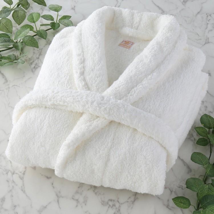 UCHINO 繊維の宝石 海島綿「ジュエル」バスローブ メンズ レディース