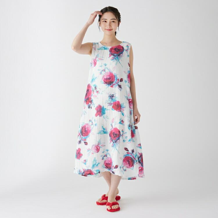 再お値下げ★UCHINO♬クレープガーゼノースリーブワンピース★新品未使用 楽天市場】ノースリーブワンピース UCHINO クレープガーゼ 綿100