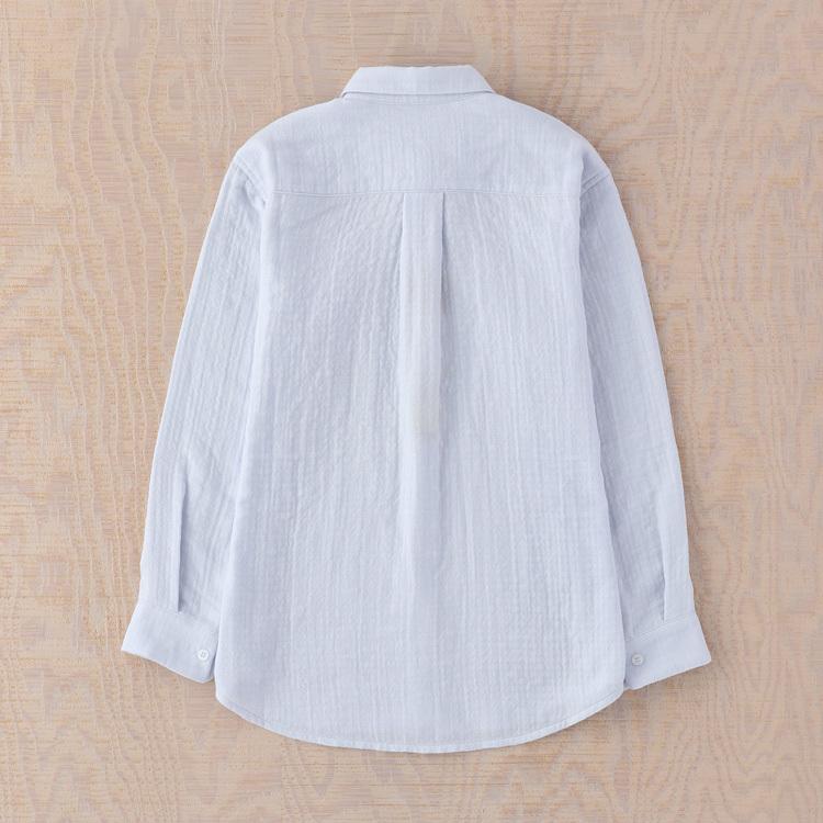 マシュマロガーゼ レディスブラウス Lサイズ マシュマロガーゼ