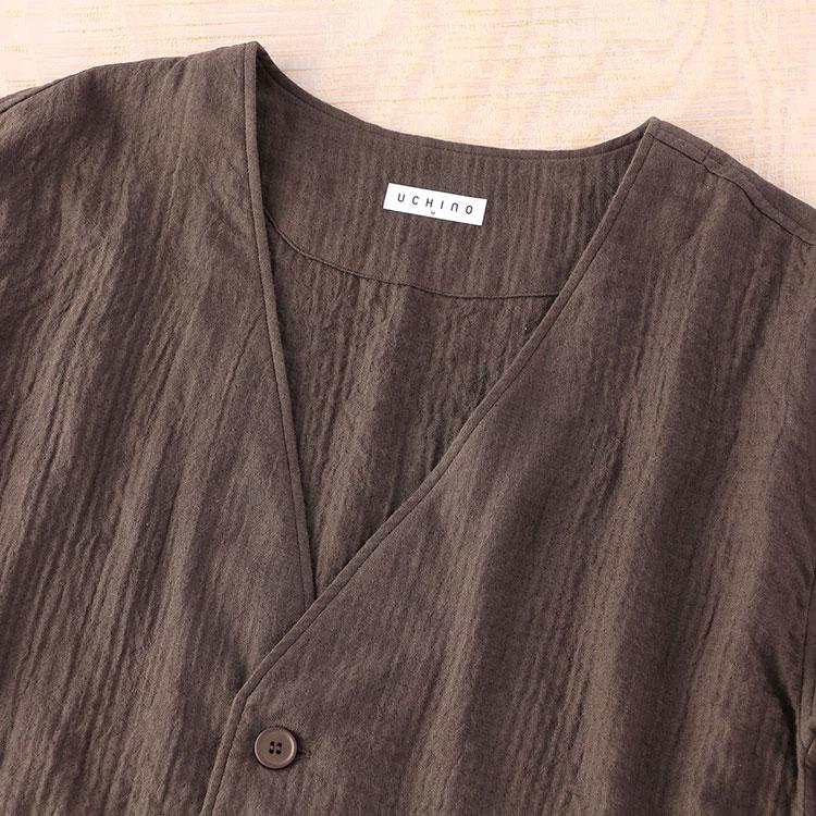 UCHINO SALE ルームウェア ガウン ウチノ マシュマロガーゼ メンズ