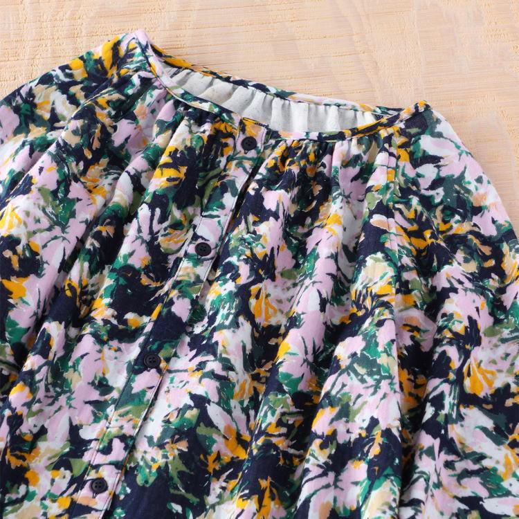 UCHINO (SALE)ルームウェア レディース マシュマロガーゼ フラワー 