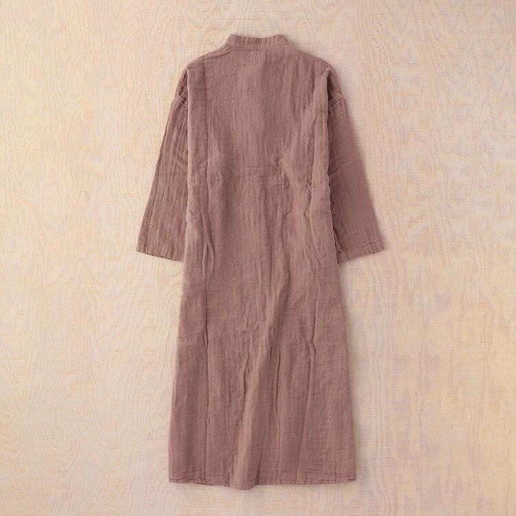 UCHINO Web限定 ルームウェア ヘリンボーンエアガーゼ 前あき