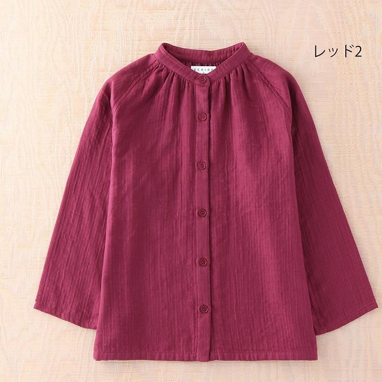 UCHINO (SALE)UCHINO マシュマロガーゼ ギャザーブラウス UCHINO (SALE)UCHINO マシュマロガーゼ ギャザーブラウス