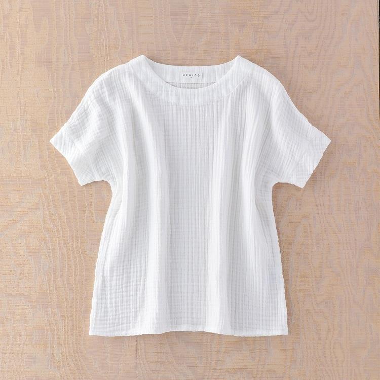 UCHINO (SALE)UCHINO ウチノ クレープガーゼ レディース ラウンド