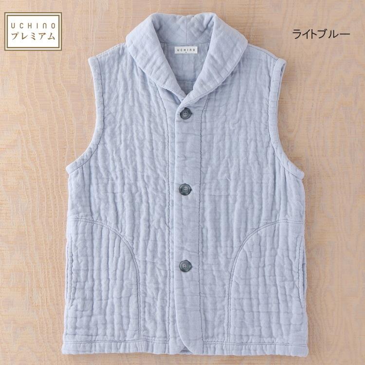 UCHINO (SALE)UCHINO マシュマロワッフルガーゼ ベスト レディース