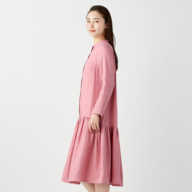 UCHINO SALE マシュマロガーゼレディスローウエストワンピース｜ 婦人