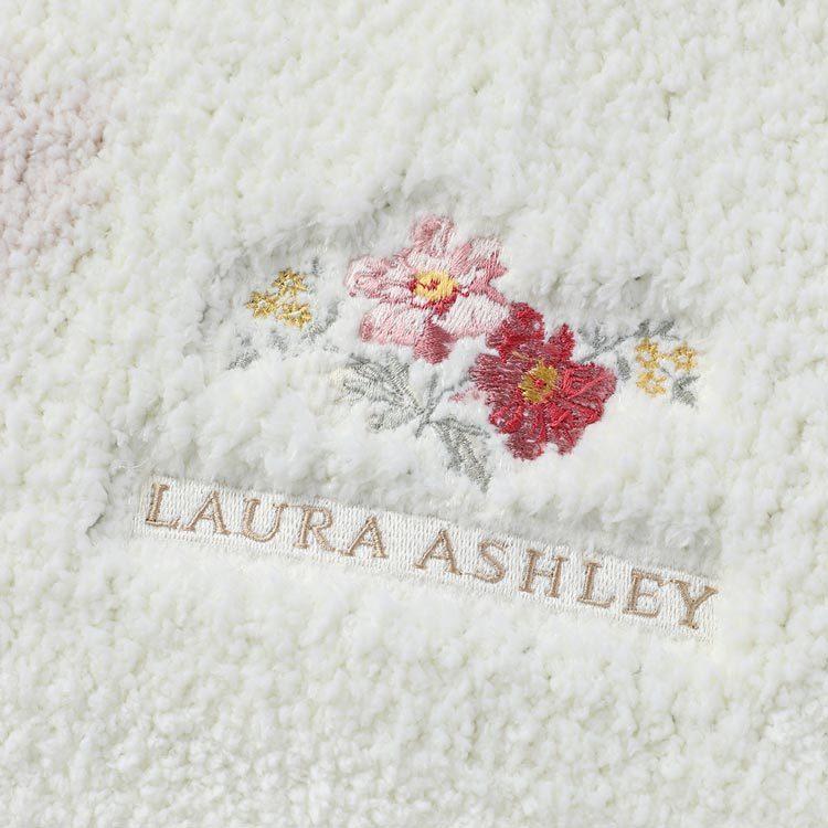 さらに値下げ！ローラアシュレイ　敷きマット　刺繍 LAURA ASHLEY（ローラアシュレイ） SALE LAURA ASHLEY ピオニー