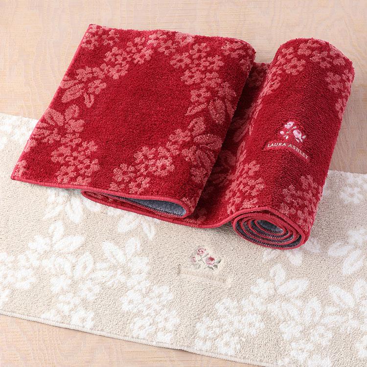 LAURA ASHLEY（ローラアシュレイ） (SALE) ブロックリーロングマット