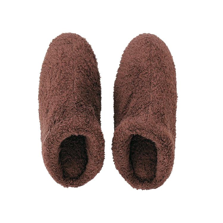 洗える スリッパ UCHINO ごくふわルームシューズ メンズ Lサイズ（約25
