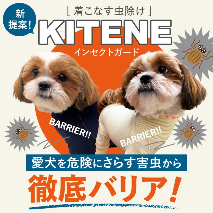 【獣医師監修】 KITENE キテネ 術後 防虫 保護 エリザベス ウェア 服 犬 うちのかぞく 犬用品 エリザベスカラーの代わる 保護服 雄 雌兼用 避妊 離乳 皮膚病 | うちのかぞく | 03