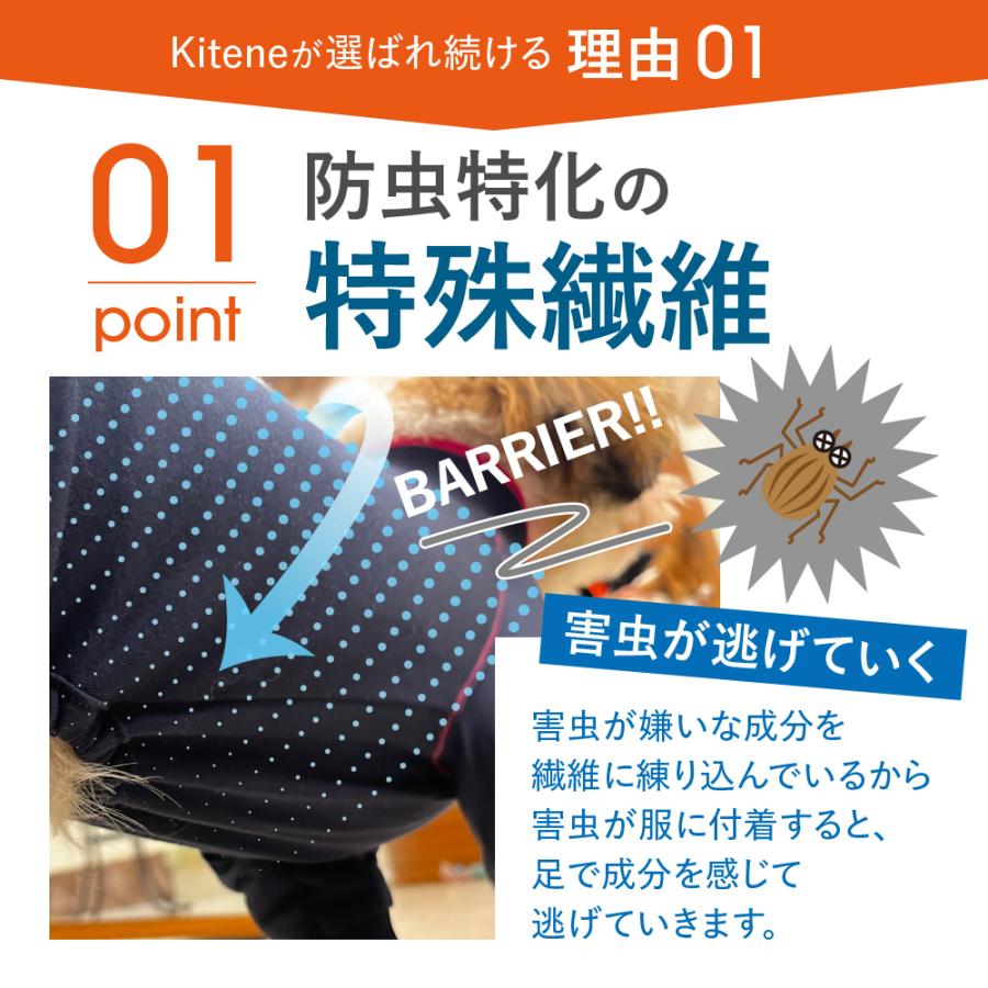 【獣医師監修】 KITENE キテネ 術後 防虫 保護 エリザベス ウェア 服 犬 うちのかぞく 犬用品 エリザベスカラーの代わる 保護服 雄 雌兼用 避妊 離乳 皮膚病 | うちのかぞく | 05